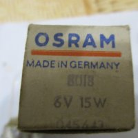 КРУШКА  6 V 15 W  OSRAM  GERMAY, снимка 1 - Лаборатория - 28375504