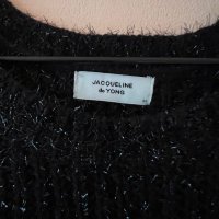 JACQUELINE de YONG Черен пуловер М размер , снимка 4 - Блузи с дълъг ръкав и пуловери - 43714728
