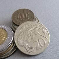 Монета - Нова Зеландия - 20 цента | 1987г., снимка 1 - Нумизматика и бонистика - 42962930