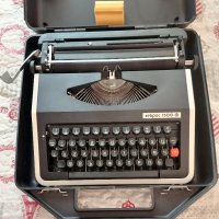 Хеброс 1300 Ф. Преносима пишеща машина. , снимка 3 - Антикварни и старинни предмети - 44067451