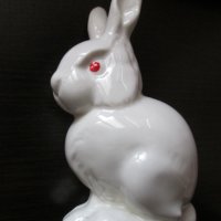 Порцеланова фигура-зайче- фин порцелан, снимка 1 - Декорация за дома - 28191927