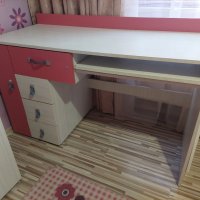 Обзавеждане за детска стая ИРИМ+ 2 матрака и попълнителна преграда за горното легло, снимка 10 - Мебели за детската стая - 43756170