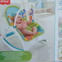 Шезлонг-люлеещ стол - Fisher price, снимка 4 - Детски шезлонги - 40017187