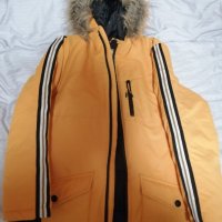 Зимно яке Reserved с качулка дълго размер 152, снимка 5 - Детски якета и елеци - 43353678