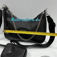 Черна чанта Prada  код DS120, снимка 5 - Чанти - 31874781