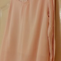 Нежна блуза в прасковен цвят - НМ, снимка 2 - Блузи с дълъг ръкав и пуловери - 37300544
