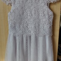 Детска рокля в бяло размер 116, снимка 1 - Детски рокли и поли - 43785822