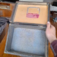 Старо дървено куфарче #2, снимка 7 - Други ценни предмети - 44864560