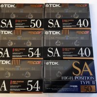 TDK SA японски аудиокасети, снимка 1 - Аудио касети - 43567830