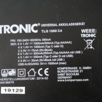 Зарядно за NiCd и NiMh батерии TRONIC TLG1000C4, снимка 3 - Друга електроника - 43711298