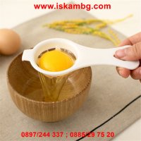 Прибор цедка за разделяне на жълтък от белтък на яйца, снимка 5 - Прибори за хранене, готвене и сервиране - 26932415