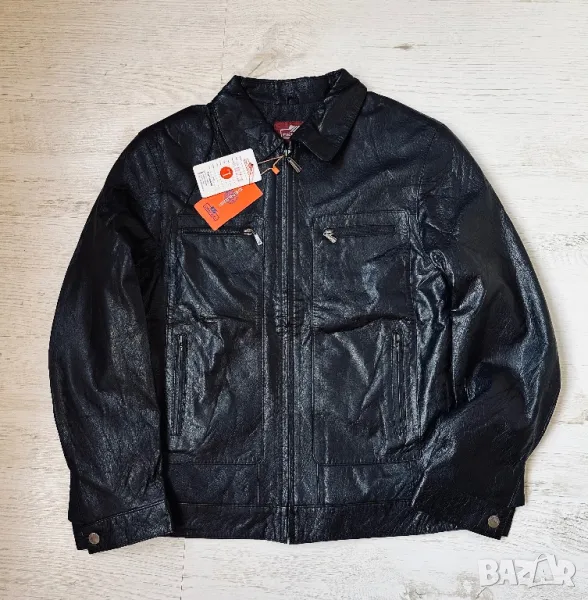 Мъжко кожено яке, снимка 1