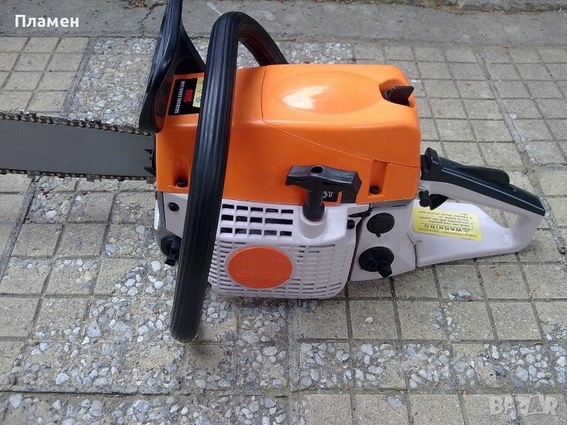 Бензинова моторна верижна резачка трион gasoline chain saw 5200, 2.2 kWНова ! , снимка 1