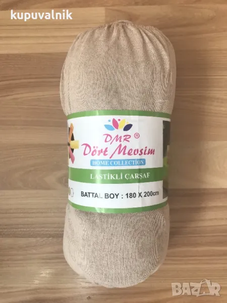 🧡Едноцветни ластични чаршафи , снимка 1