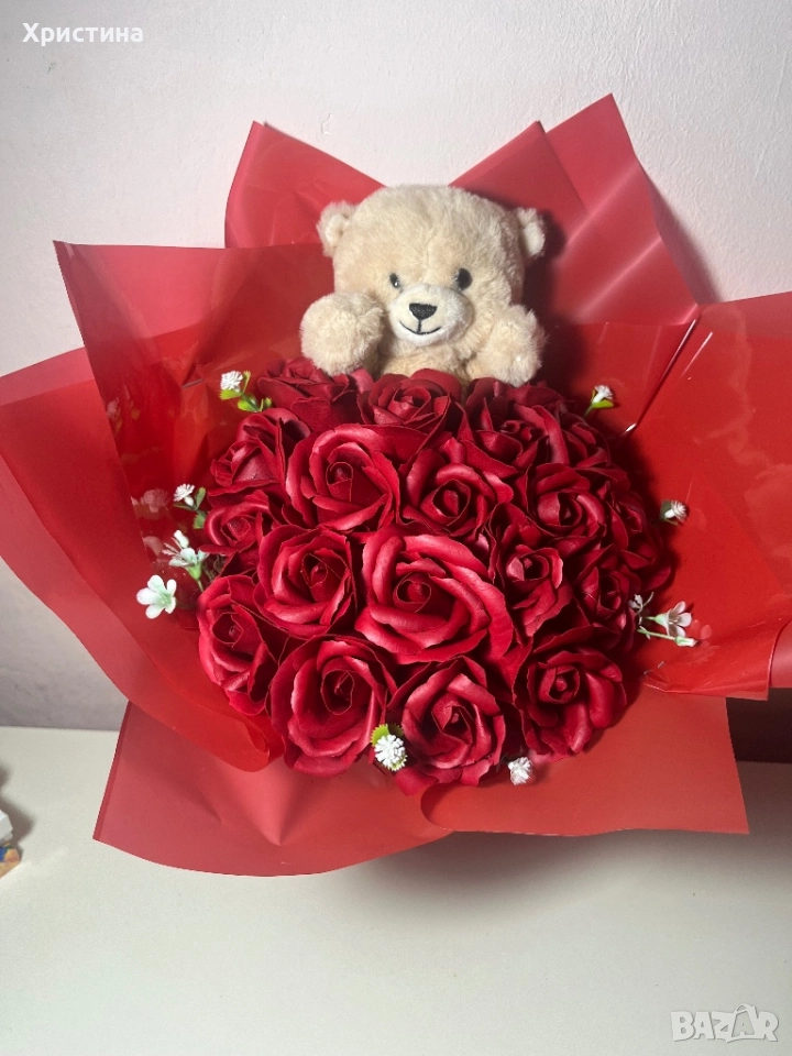 Букети от вечни рози, снимка 1