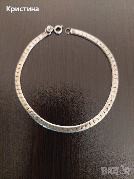 Сребърна гривна 925, снимка 1