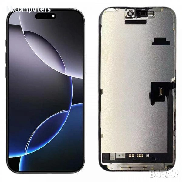 JCID SOFT OLED Съвместим Дисплей за iPhone 16 Pro 6.1 + Тъч скрийн / Черен / Без Грешка Баркод : 484, снимка 1