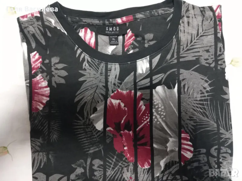 Мъжка тениска Smog XL, снимка 1