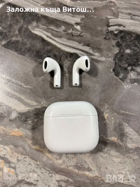 Bluetooth слушалки Airpods 4, снимка 1