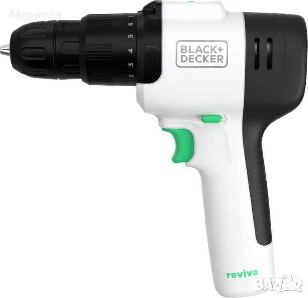 Нова Ударна бормашина BLACK+DECKER REVIVA 12V / Акумулаторна, снимка 1