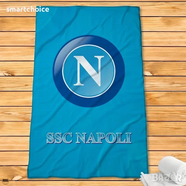 Топло и уютно поларено одеяло - Наполи Италия. Модел - P-4181, снимка 1