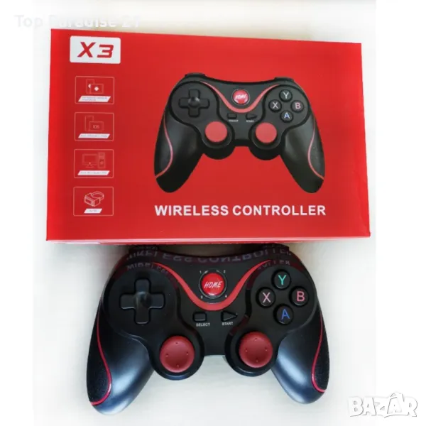 Bluetooth Wireless джойстик за игра на телевизор, телефон или компютър PSP01, снимка 1