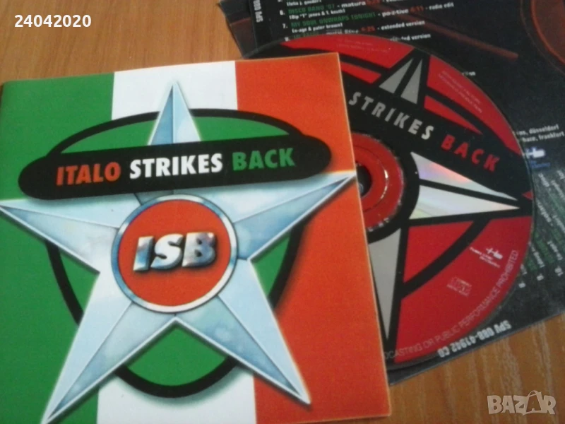 Italo Strikes Back матричен диск, снимка 1