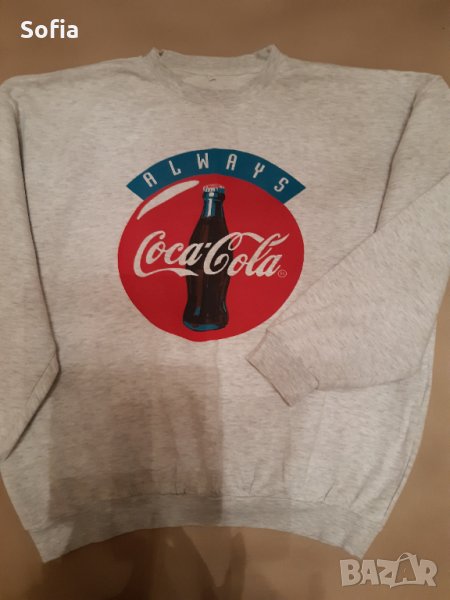 Колекции Coca-Cola / Кока-Кола мъжки/дамски спортно горнище/пуловер/ sweatshirt №ХL и ХХХL - 90-те, снимка 1