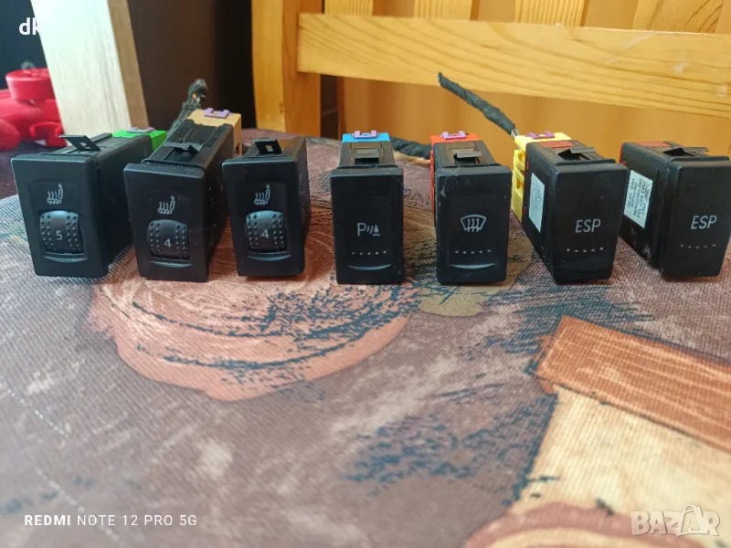 Бутони подгрев, esp парктроник от фолксваген шаран , снимка 1