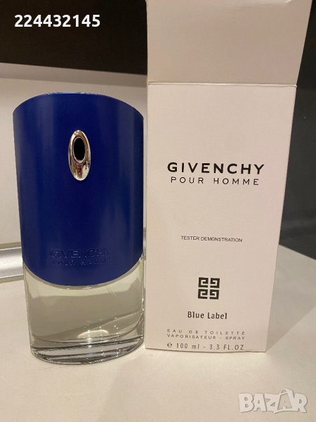 givenchy blue label edt Tester 100ml , снимка 1