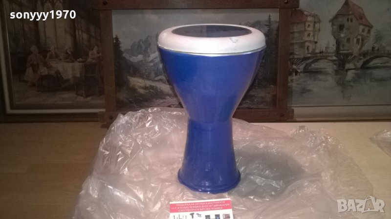 СИНЯ ТАРАМБУКА-МЕТАЛНА-нова от сирия, снимка 1