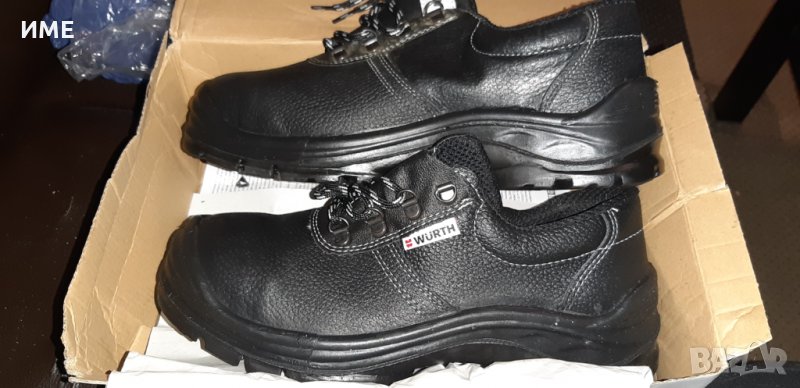 Кожени, обувки WURTH, номер 43, висока подметка, нови!, снимка 1