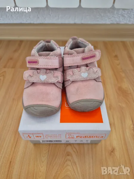 Детски маратонки Biomecanics в розово , снимка 1