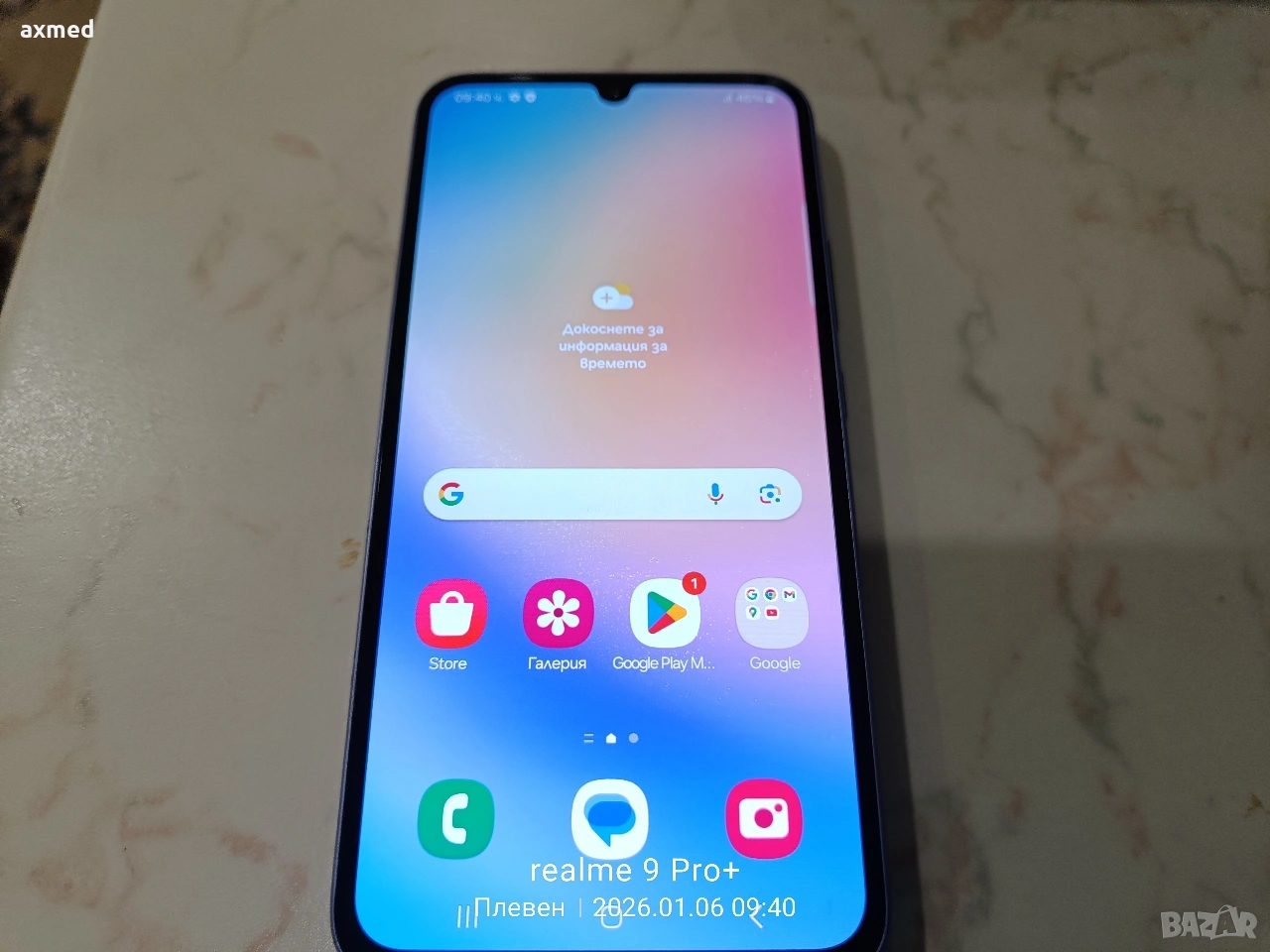 Смартфон Samsung Galaxy A34, 128GB, 6GB RAM, 5G, Light Violet , снимка 1