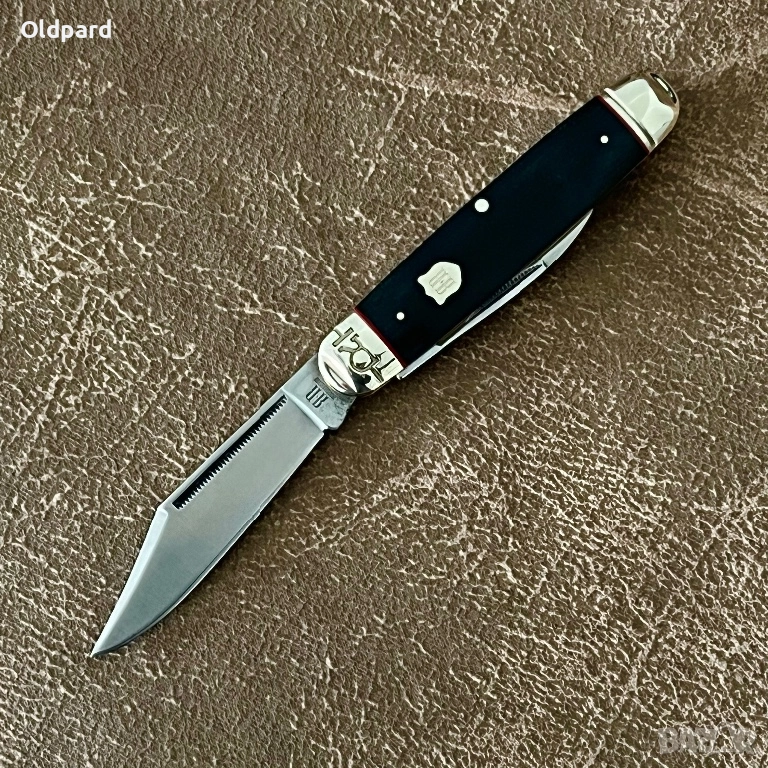 Сгъваем джобен нож Cattleman Black Micarta RR2380, снимка 1