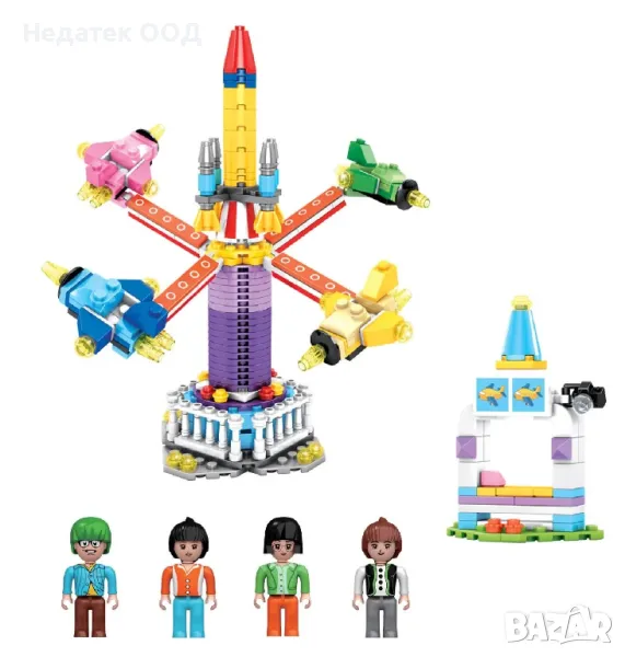 Детски конструктор, 338 бр., снимка 1