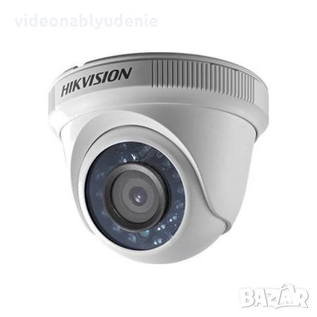 Hikvision FULL HD DS-2CE56D0T-IRPF 1080P 2 Mегапиксела 4в1 HDTVI AHD HDCVI CVBS Водоустойчива Kамера, снимка 1