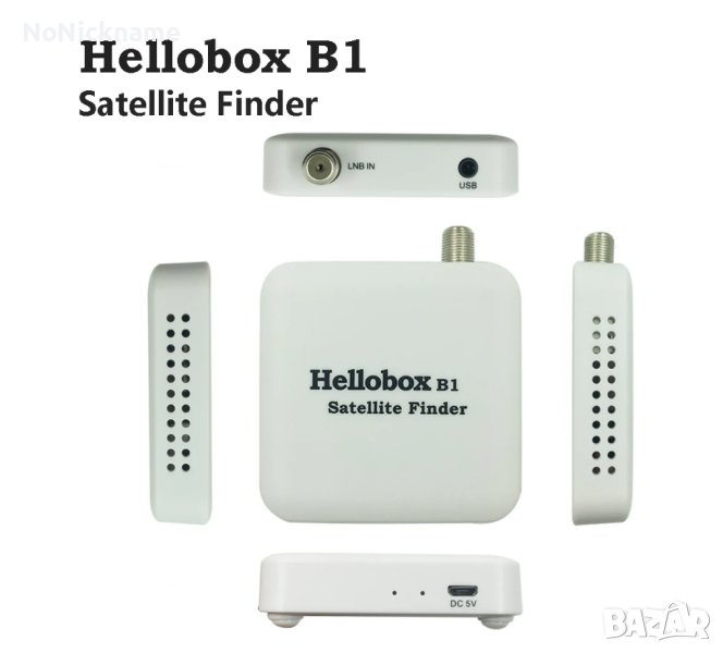 Hellobox B1 Bluetooth Sat Satellite Finder Уред за настройка на сателитни антени Сат Файндър, снимка 1