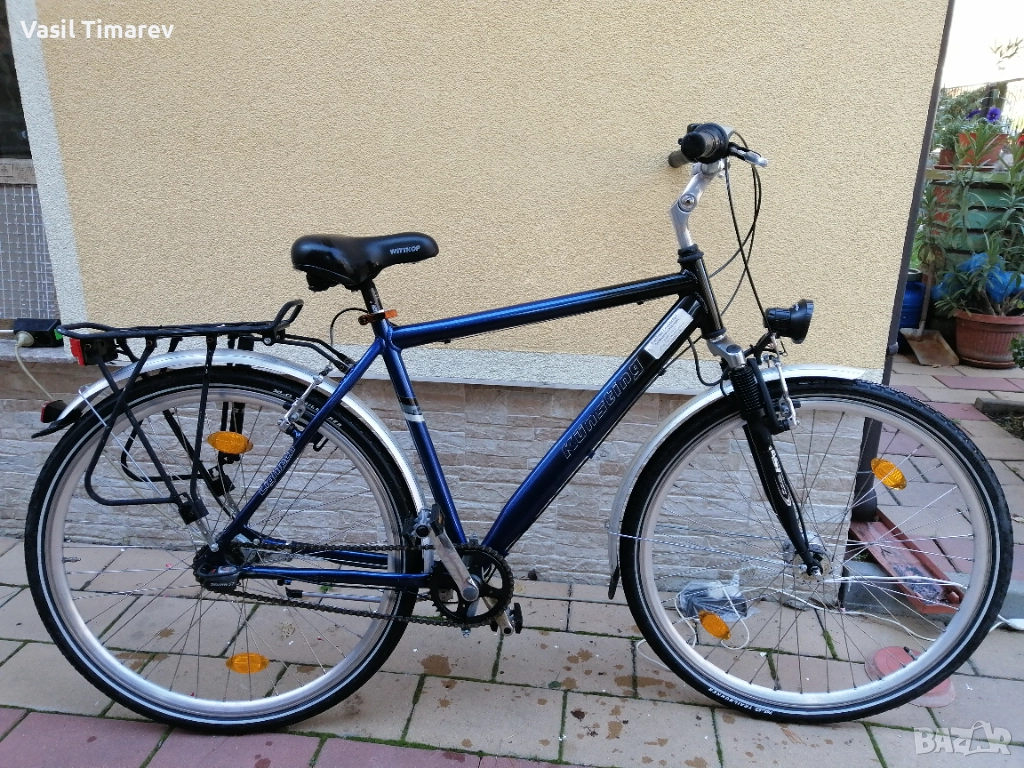  Kunsting28! Немски алуминиев велосипед , снимка 1