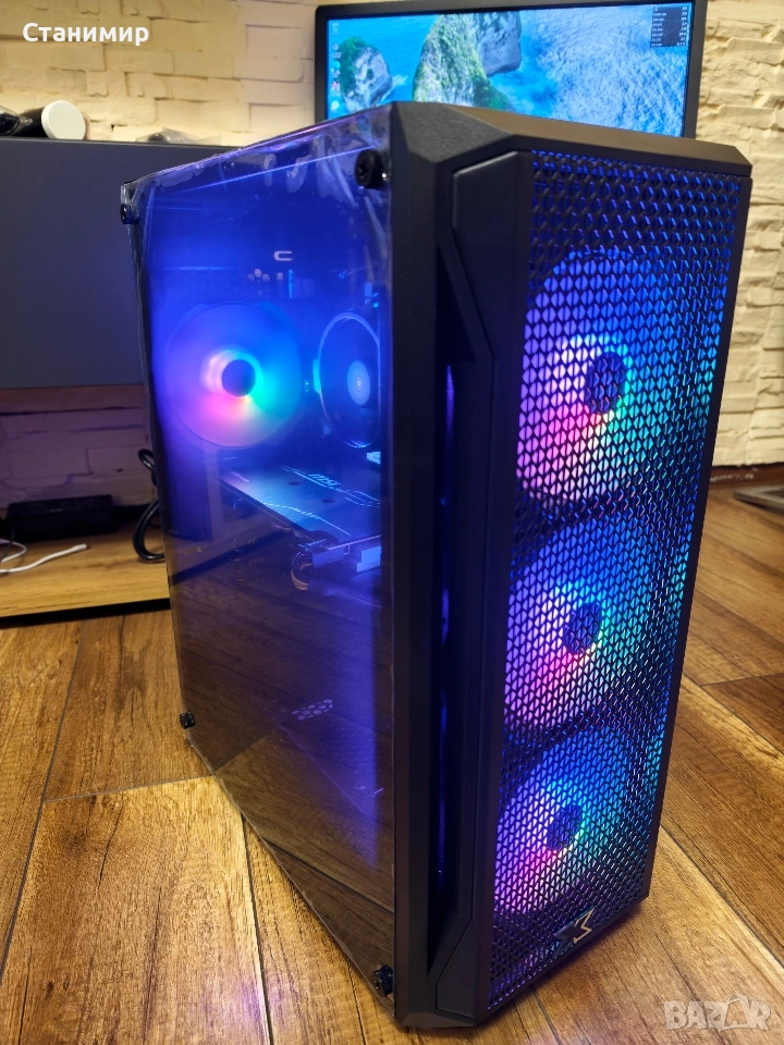 Ryzen 5 5500 | 16GB DDR4 | M.2 | AMD RX 5500XT 8GB, снимка 1