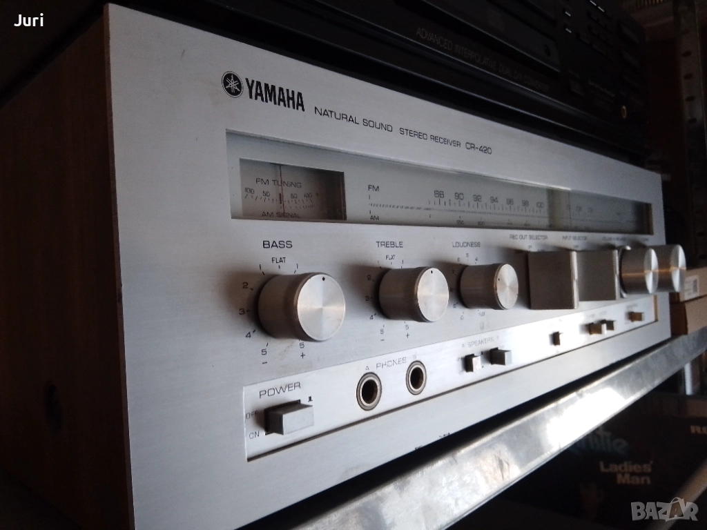 Yamaha cr 420 ресивър 1977 г., снимка 1