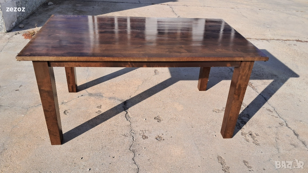 Трапезна маса масив-№30, снимка 1