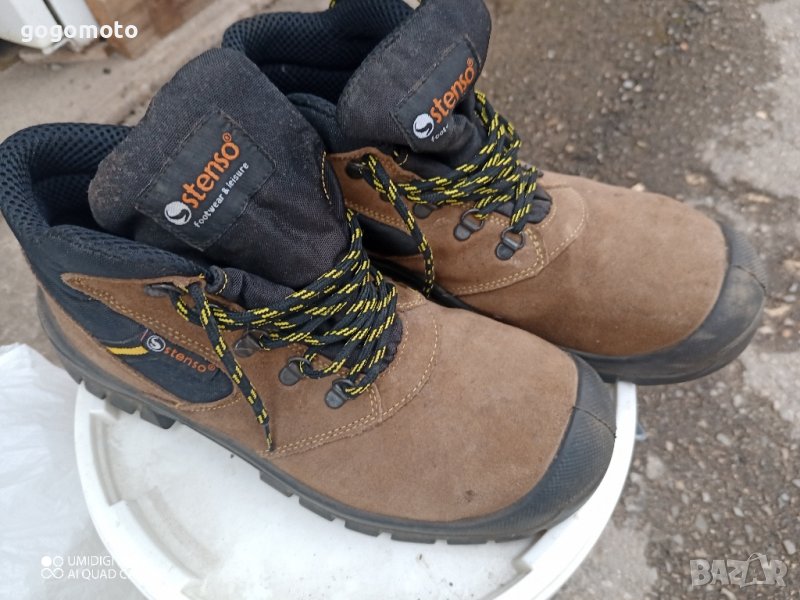 работни ЗИМНИ обувки STENSO 44 - 45, естествена кожа, зимни, идеално запазени , снимка 1
