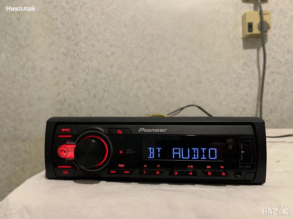 Авто радио Pioneer Bluetooth, снимка 1