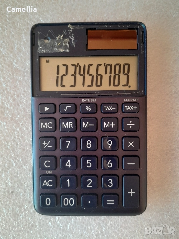Соларен Калкулатор Casio SL-1000SC, снимка 1