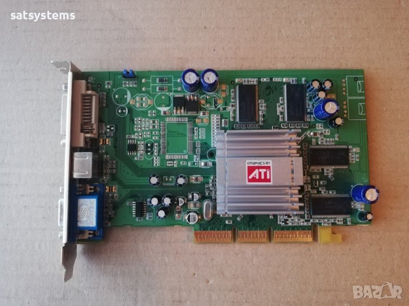 Видео карта ATi Radeon Sapphire 9250 Atlantis 128MB DDR 128bit AGP, снимка 1