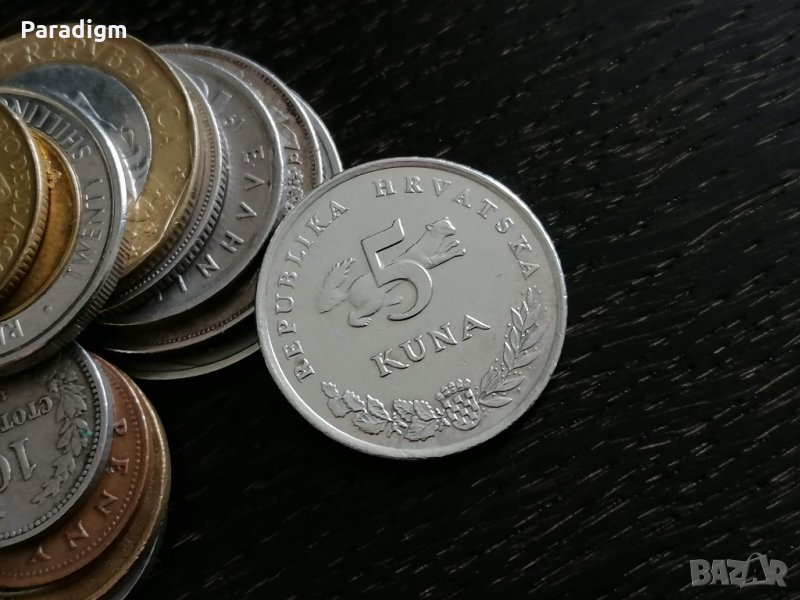 Mонета - Хърватска - 5 куни | 2011г., снимка 1