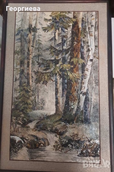 Уникална картина от мидени черупки, снимка 1