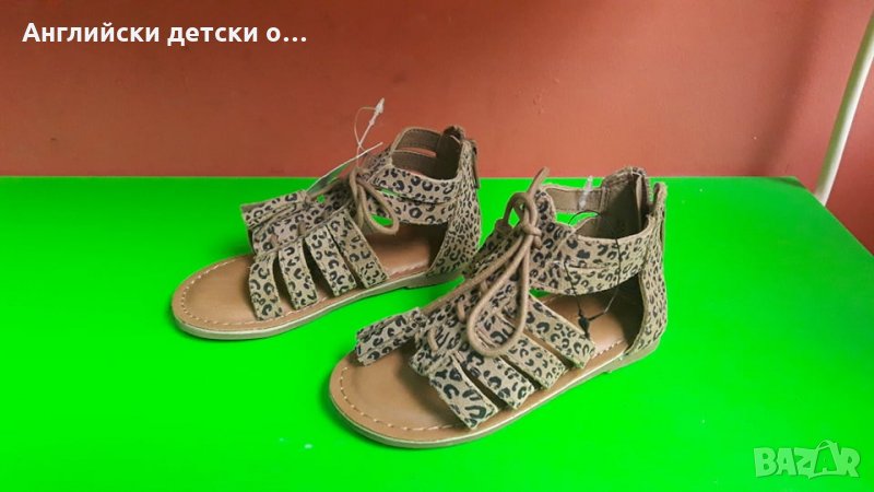 Английски детски сандали естествена кожа- NEXT , снимка 1