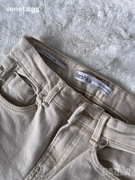 Бершка Bershka дънки, дънков панталон, чарлстон, снимка 1